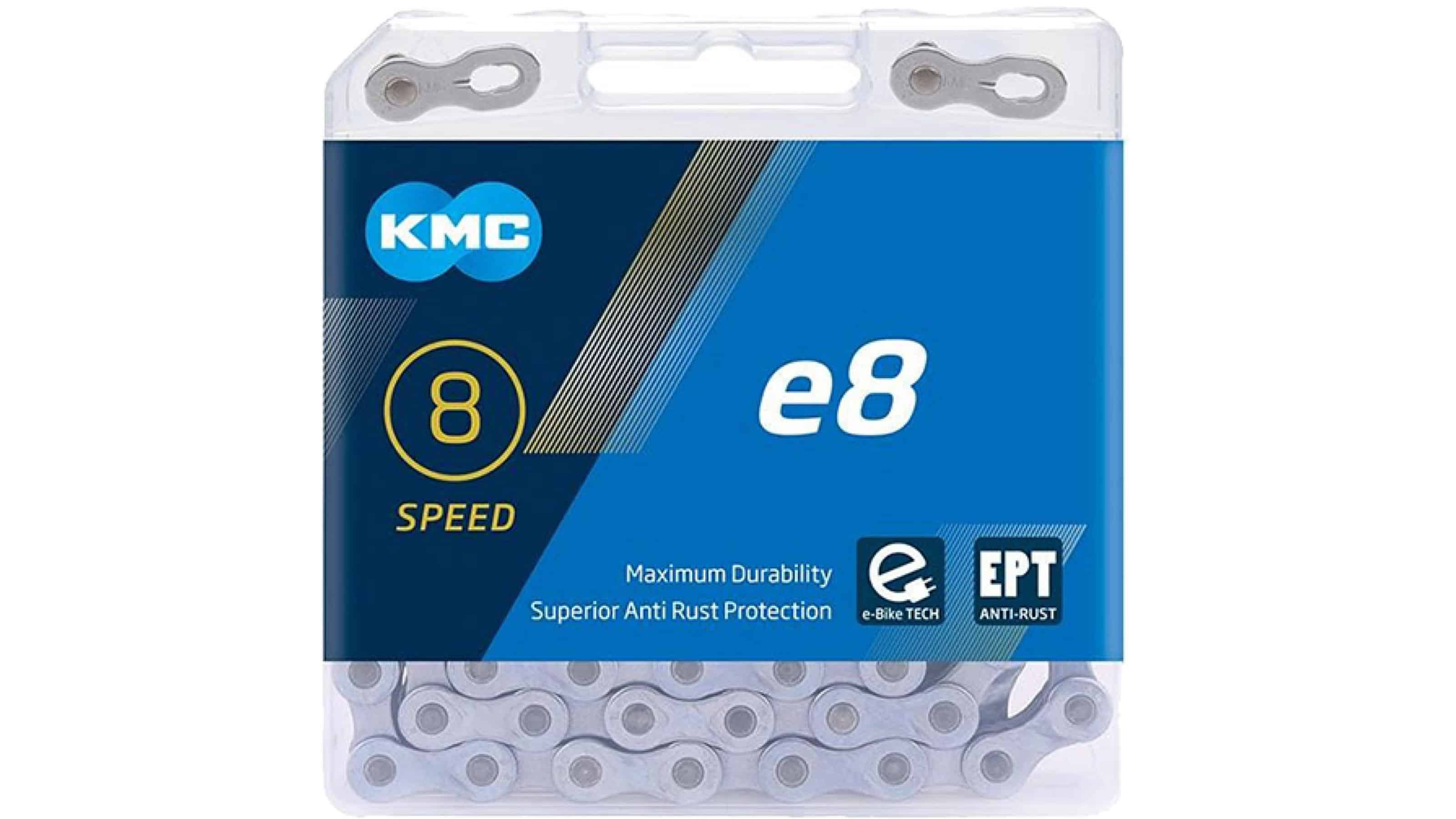 KMC Kette E8 EPT 1/2x3/32" 122Glieder