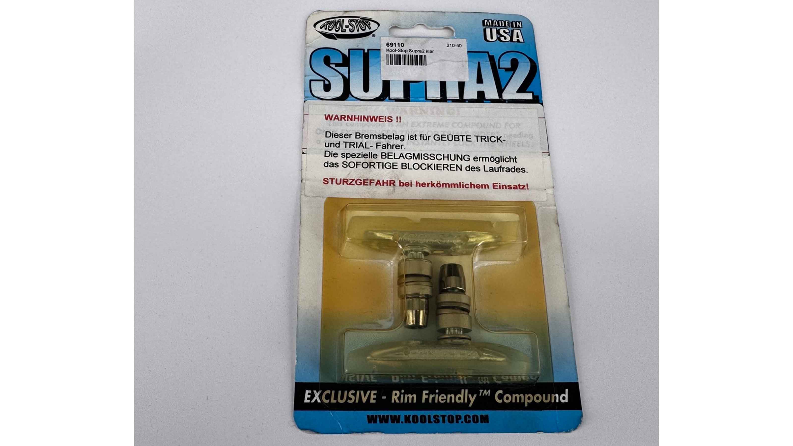 Kool Stop Bremsschuhe V-Brake Supra 2 T3