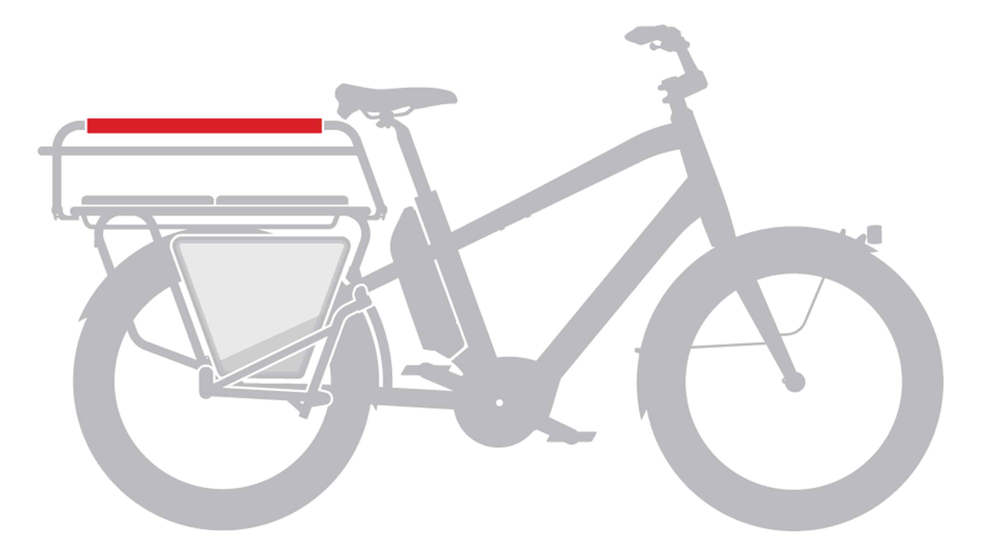 Benno Bikes Rail Pad black 1 Stück