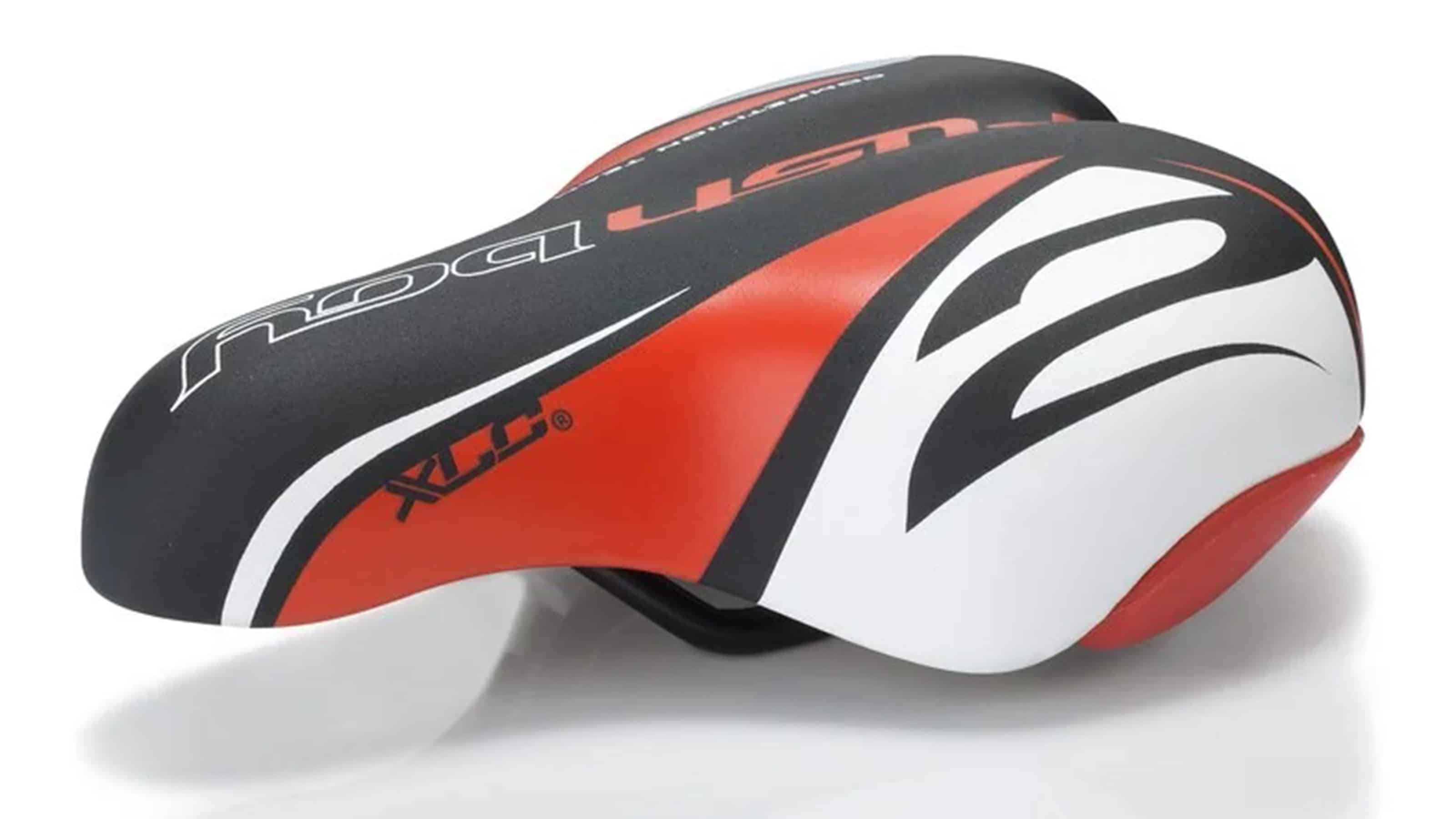 XLC Kinder-Sattel SA-C02 schwarz/rot Unisex