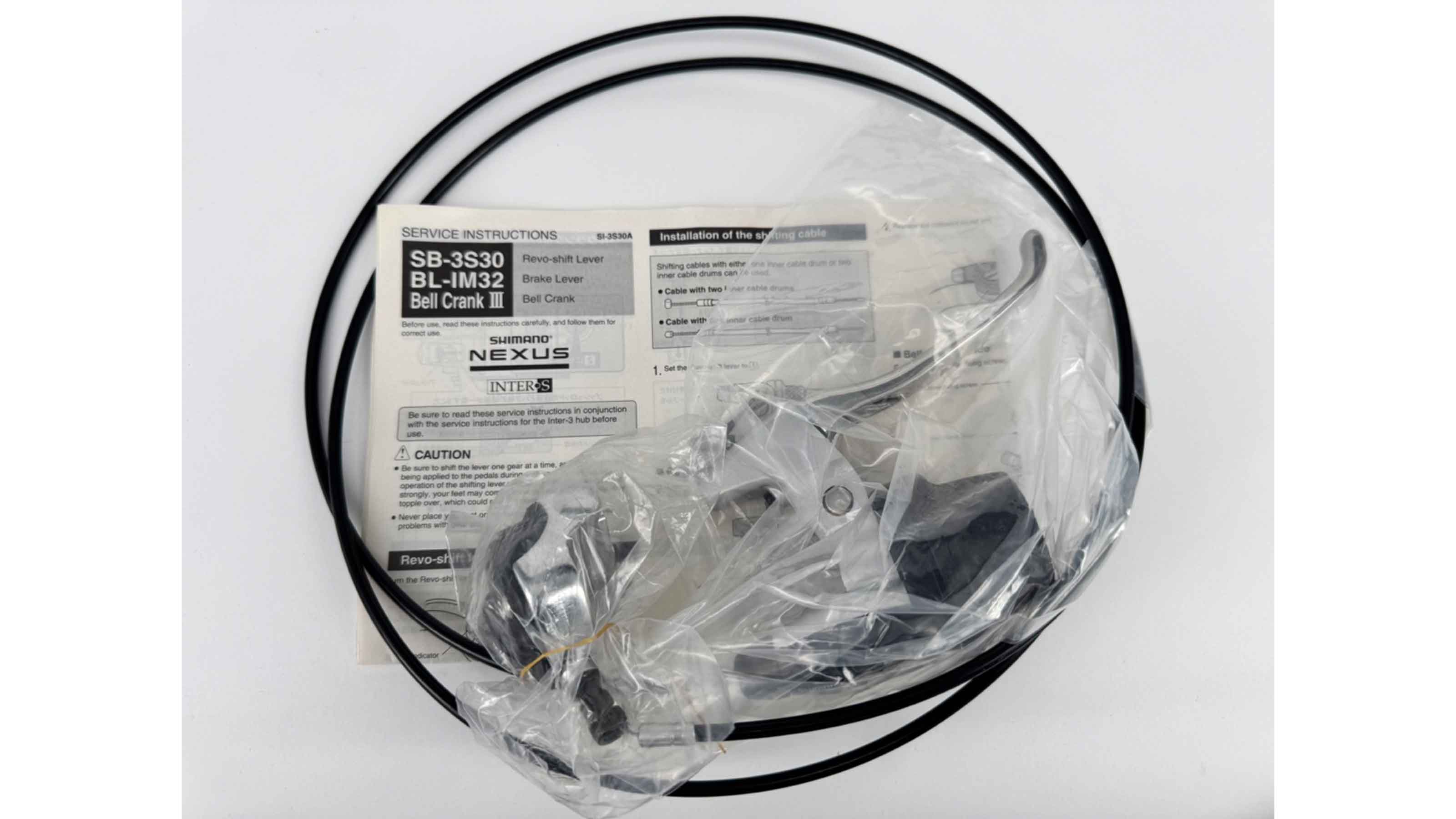 Shimano Nexus Revo-Shifter m. Bremshebel 3s 1700mm