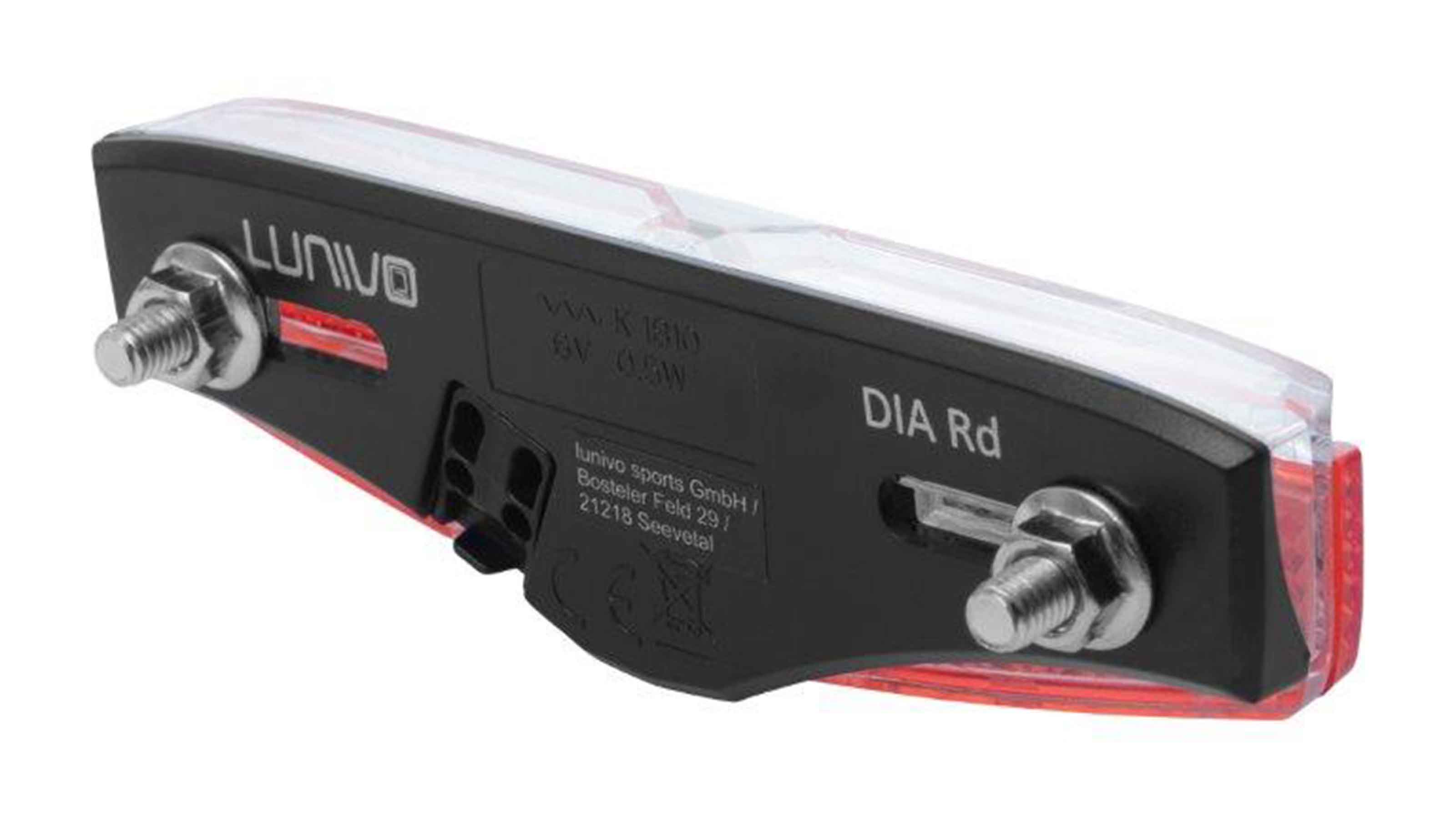 Lunivo Rücklicht DIA R Dynamo