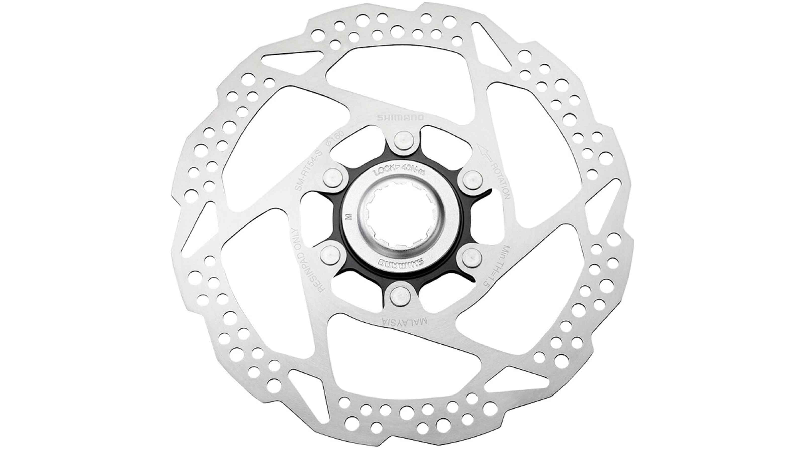 Shimano Bremsscheibe RT54 Centerlock Ø160mm