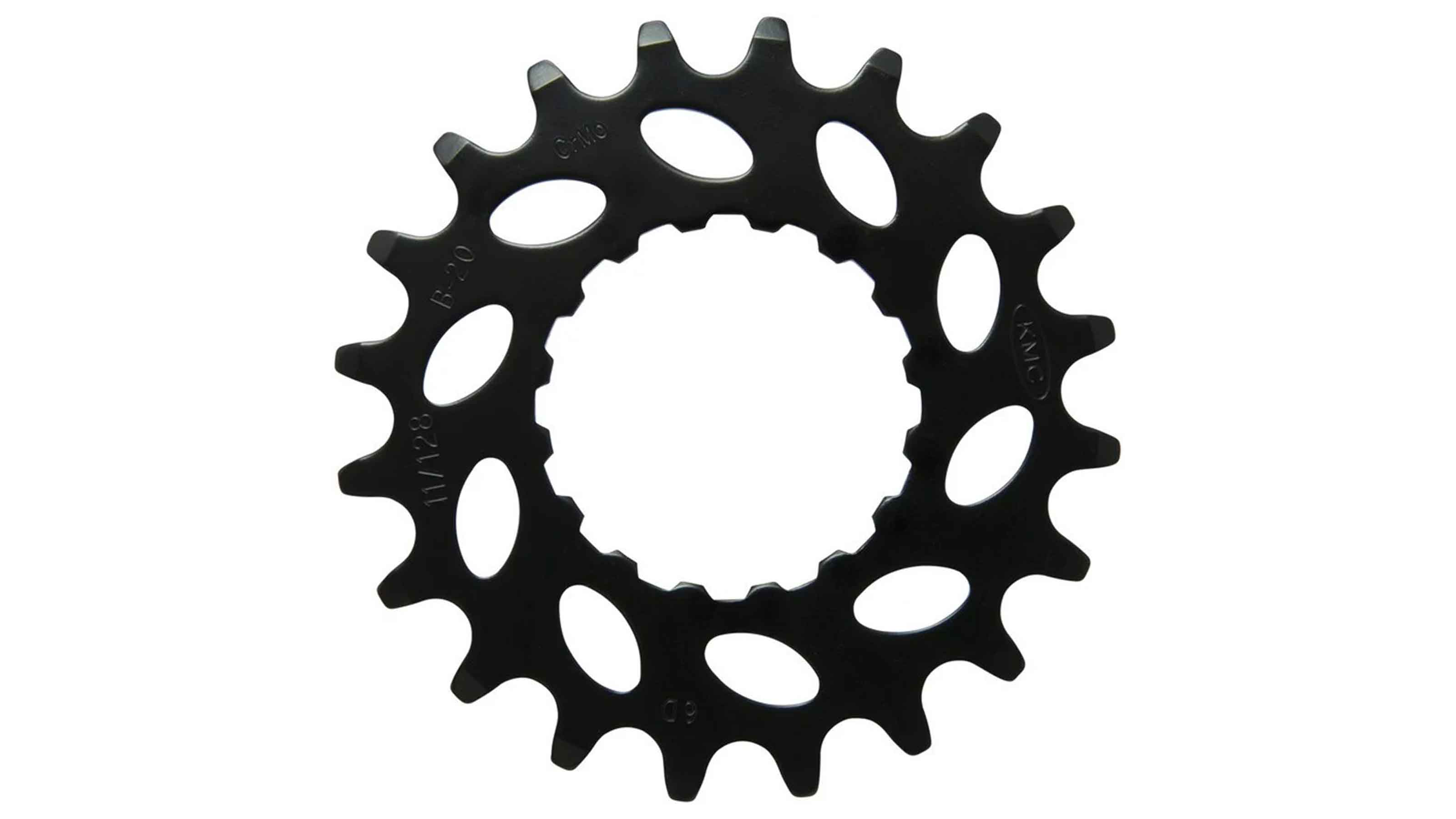 KMC Kettenblatt Bosch II 19Z 1/2x1/8" schwarz