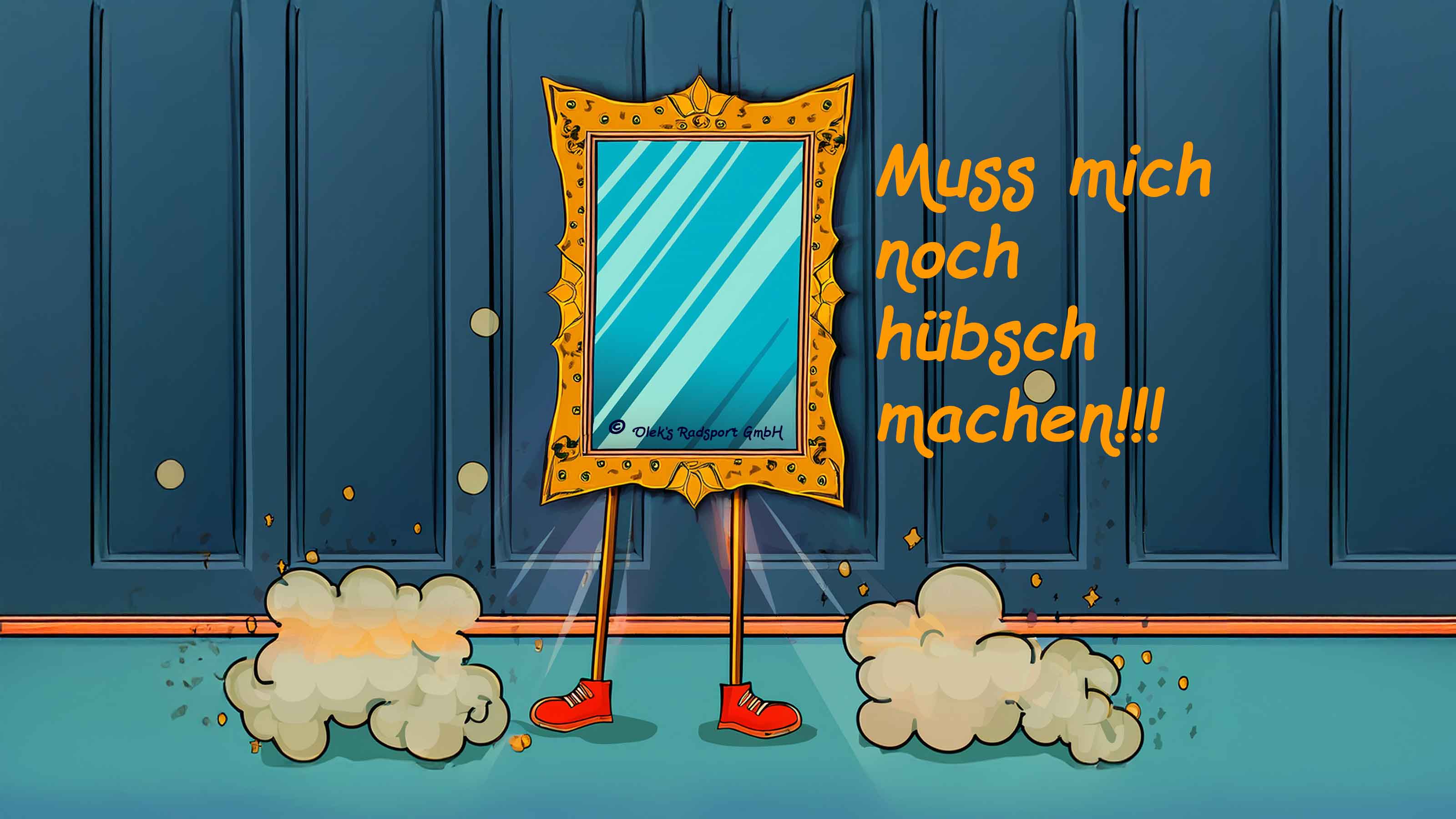 Mounty Glocke Billy Micro mattschwarz 28mm