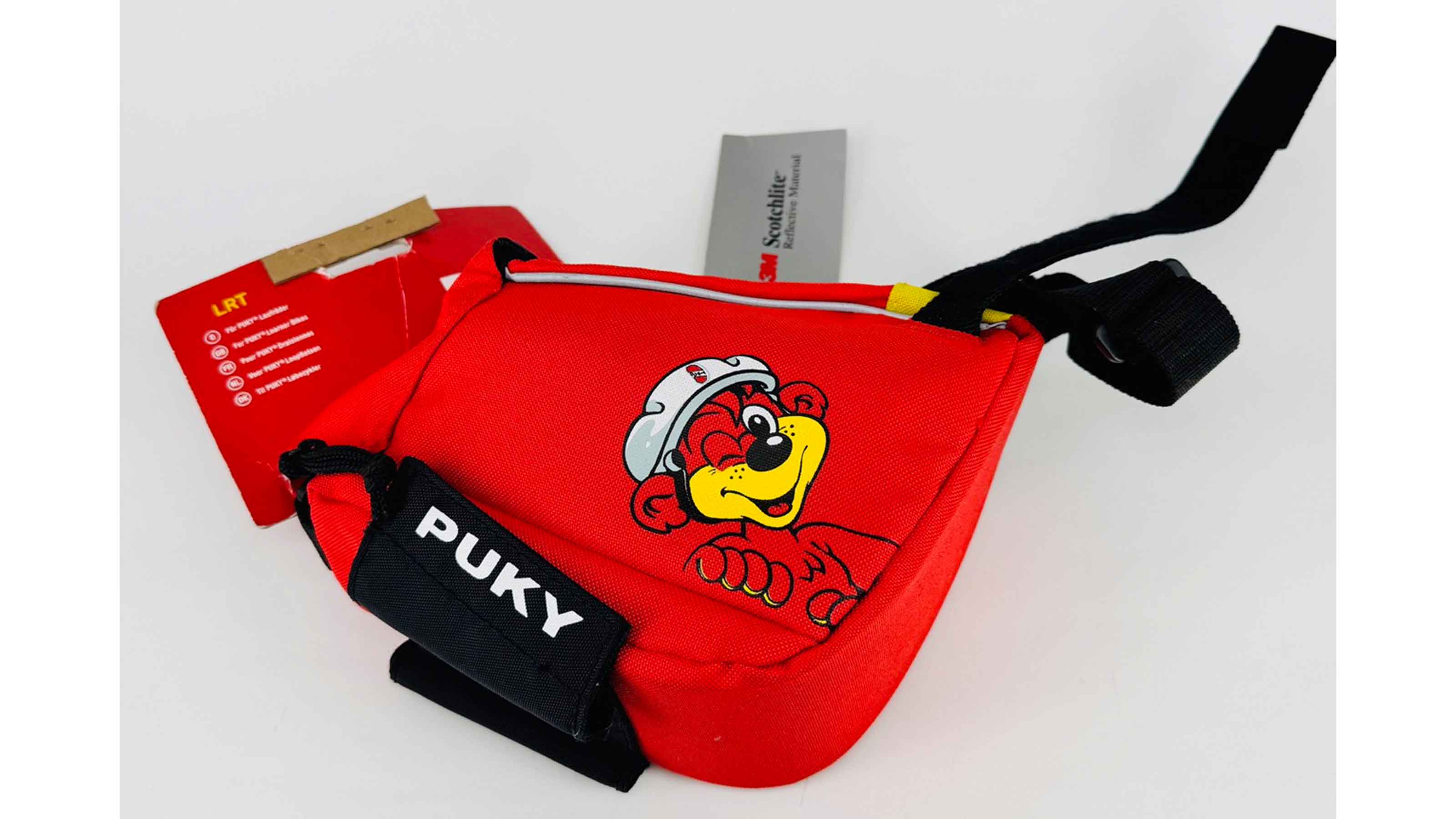 Puky Laufradtasche rot mit Tragegurt
