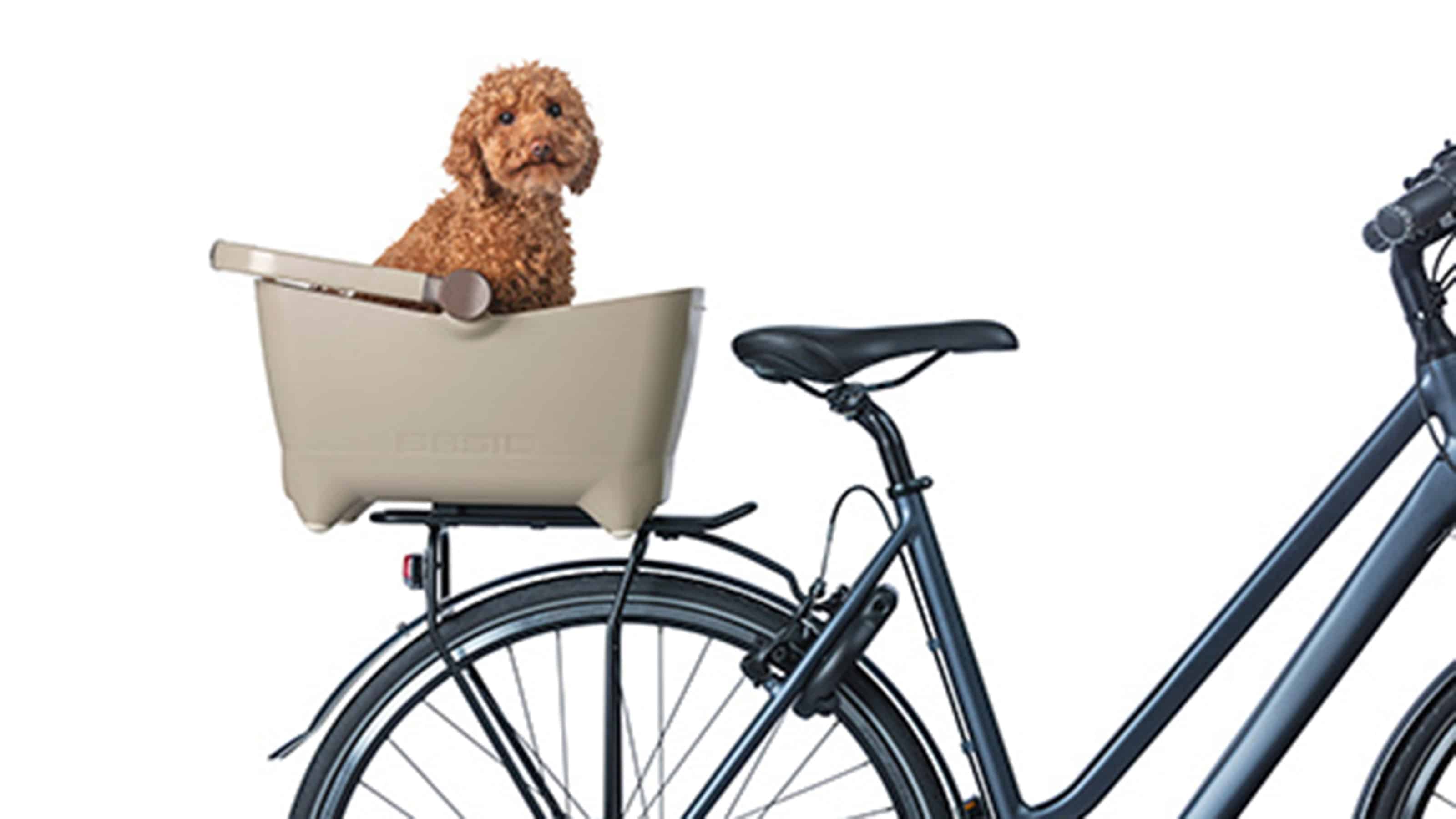 Basil MIK Hundekorb Buddy biscotti brown