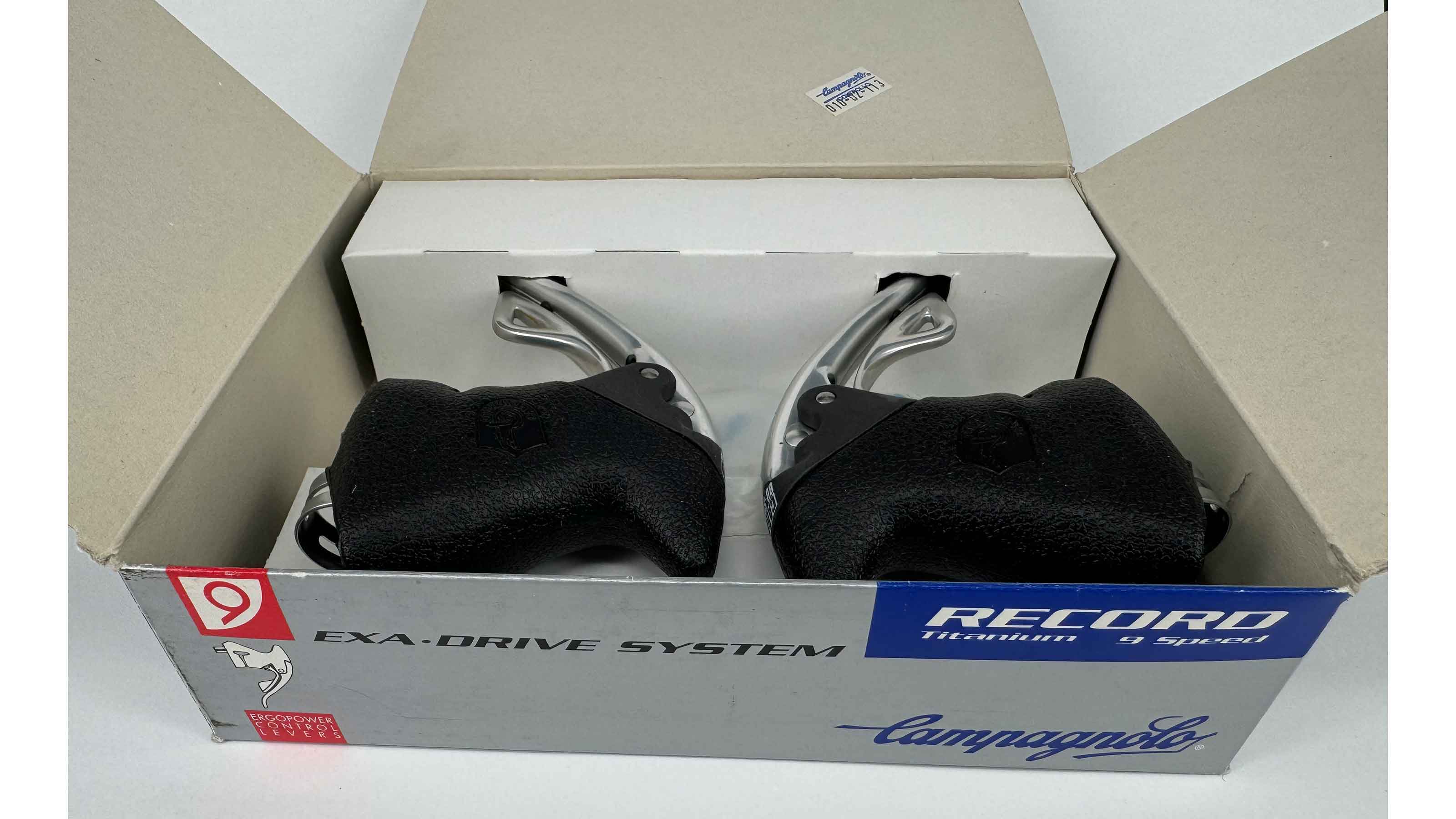 Campagnolo Schalthebel Record Titanium 2/9s