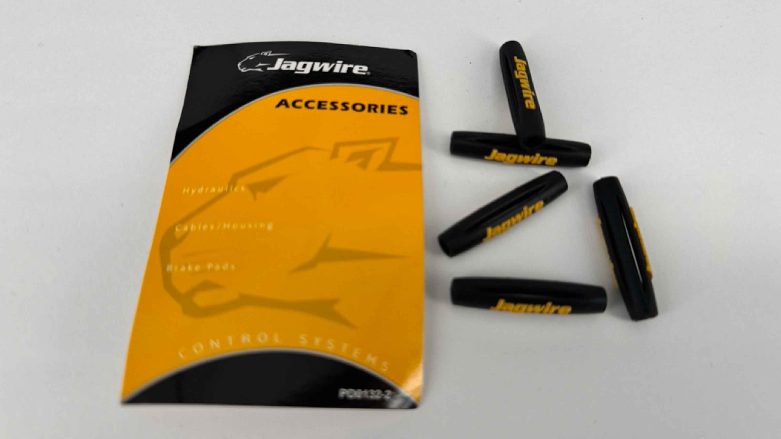 Jagwire Tube Tops 4G schwarz 34mm