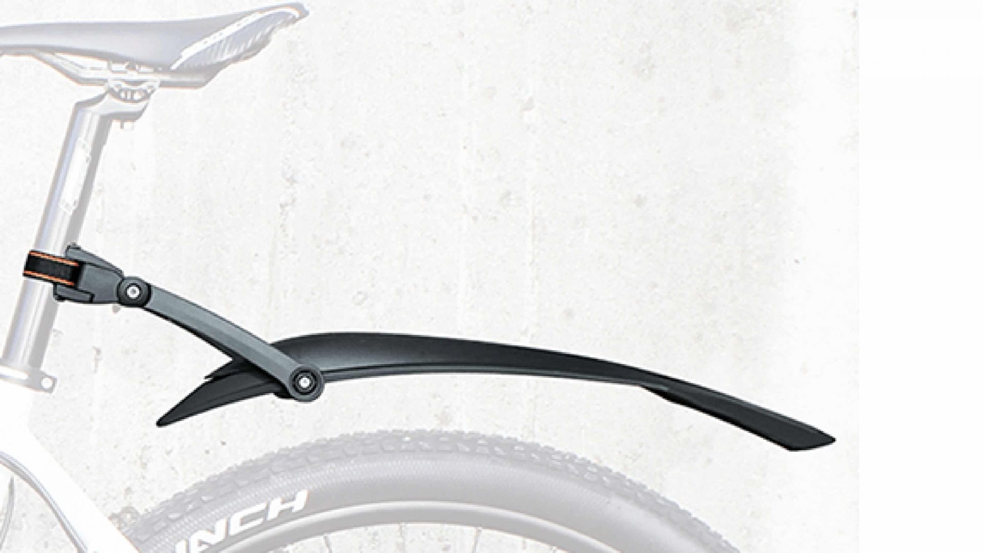 Parafango Posteriore SKS Dashblade 26, A Clip, Nero, Universale Per Bici, 178g